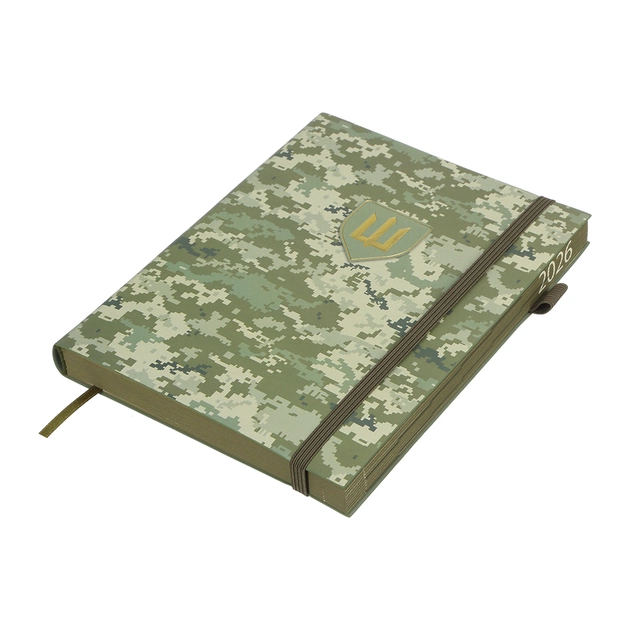 Тижневик Buromax датований 2026 MILITARY, А5 світло-зелений (BM.21134-15) - picture 2