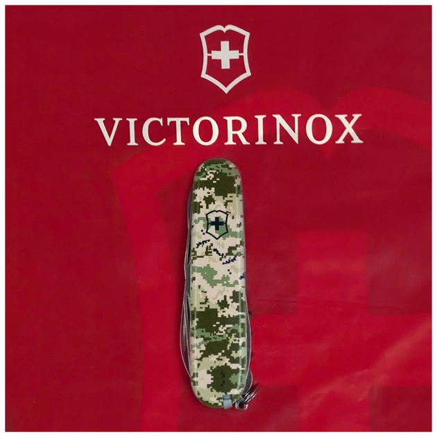 Ніж Victorinox Climber Army Піксель (1.3703.3_W3940p) - picture 9