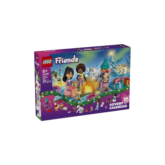 Конструктор LEGO Friends Адвент-календарь 2026 Рождественская игрушка (42698) - изображение 1