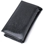Гаманець ST Leather Три складення з натуральної шкіри Чорний (22707) - зменшене зображення 2