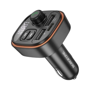 FM модулятор BOROFONE BC59, Black, Box зображення 1