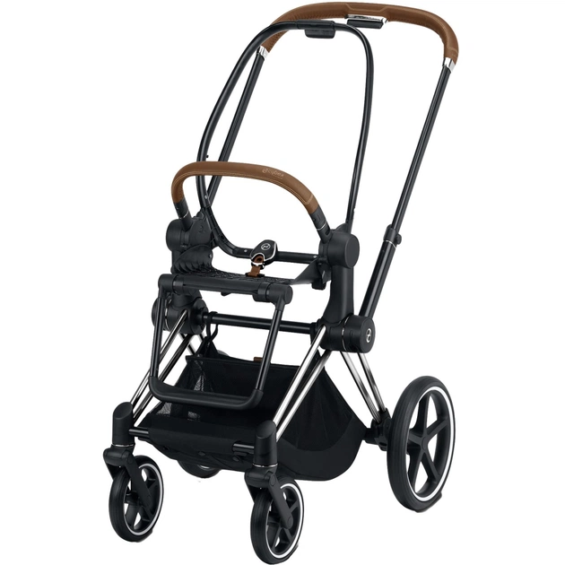 Шасі для коляски Cybex ePriam & каркас Chrome Brown (519002623) - зображення 1