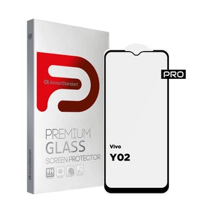 Скло захисне Armorstandart Pro Vivo Y02 Black (ARM66005) зображення 1