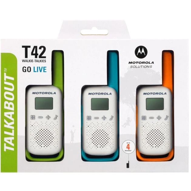 Портативна рація Motorola TALKABOUT T42 Triple Pack (B4P00811MDKMAW) - picture 12