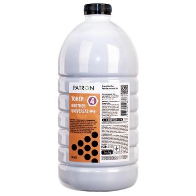 Тонер Brother Universal №4 1кг Patron (PN-BU4-1) - изображение 1