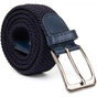 Ремінь Vintage Текстильний чоловічий Темно-синій (20526) - зменшене зображення 2
