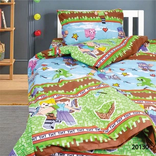 Постільна білизна Viluta 20130 ранфорс підліткова (20130 pd) зображення 1