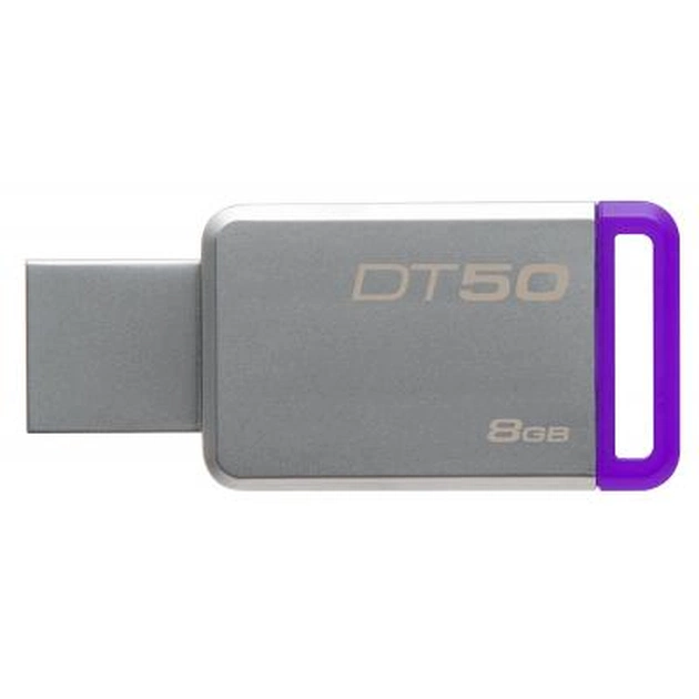 USB флеш накопичувач Kingston 8GB DT50 USB 3.1 (DT50/8GB) - зображення 1