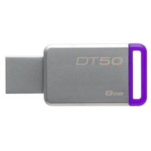 USB флеш накопичувач Kingston 8GB DT50 USB 3.1 (DT50/8GB) зображення 1