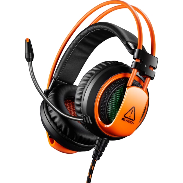 Навушники Canyon Corax GH-5A Black-Orange (CND-SGHS5A) - изображение 1
