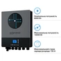 Сонячний інвертор Solarverse Ampere Double 8kW 48V 1 MPPT 220V 1ф (SV8048AD) - зменшене зображення 2