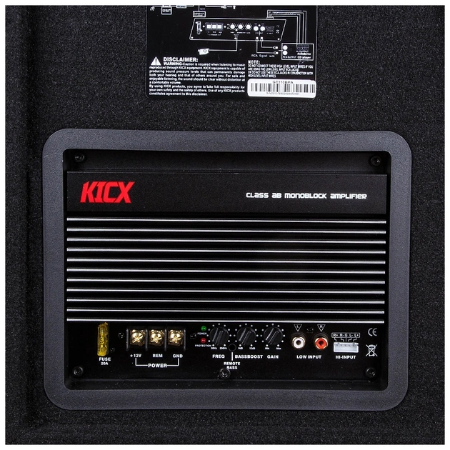 Активний сабвуфер Kicx GT 310BPA - picture 3