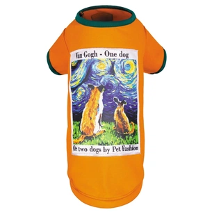 Футболка для тварин Pet Fashion "ART" XS2 жовтогаряча (4823082420933) зображення 1