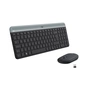Комплект Logitech MK470 Slim Wireless UA Graphite (920-009204) - зменшене зображення 1