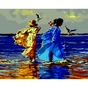 Картина по номерам ZiBi Жовто-блакитна дружба 40*50 см ART Line (ZB.64216) - зменшене зображення 1