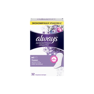 Щоденні прокладки Always Непомітний Захист Normal Duo 32 шт (8001841009384) зображення 1