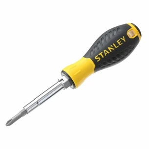 Викрутка Stanley 6 Way, з 3 двосторонніми бітами (0-68-012) зображення 1