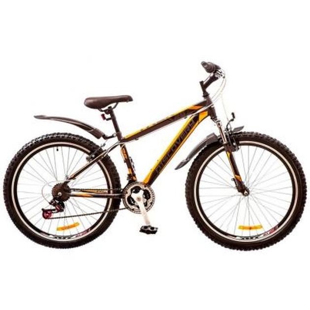 Велосипед Discovery 26" TREK AM 14G DD 15" St сіро-чорно-помаранчевий 2017 (OPS-DIS-26-075) - изображение 1
