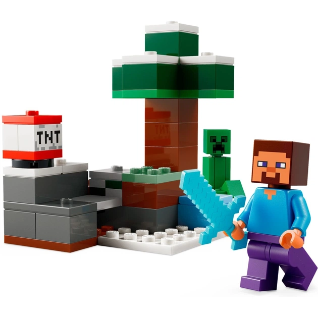 Конструктор LEGO Minecraft Пригоди Стіва в тайзі (21583) - зображення 5