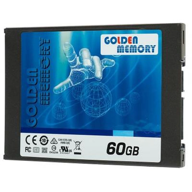 Накопичувач SSD 2.5" 60GB Golden Memory (AV60CGB) - изображение 1