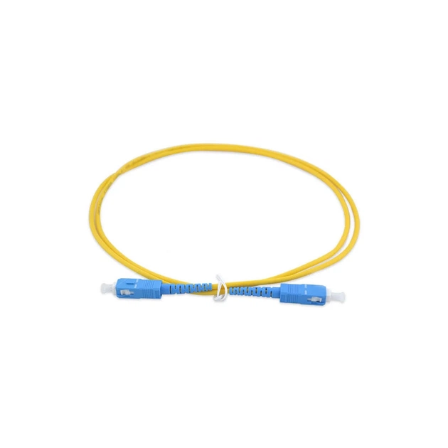 Оптический патчкорд Eserver SC/UPC-SC/UPC SingleMode Simplex 5м (ES-SC-SC/UPC-5-SM-S) - изображение 1
