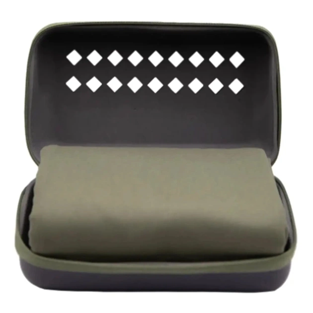 Туристичний рушник Tribe з мікрофібри в чохлі Pocket Towel 60х120 L Army-green (T-LC-0001-L-army-green) - picture 6