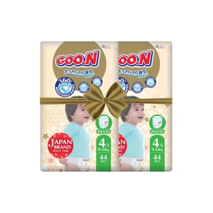 Підгузки GOO.N Premium Soft Трусики розмір 4 L 9-14 кг 88 шт (F1010101-157-2) зображення 1