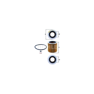 Фільтр масляний Mahle OX387DECO зображення 1