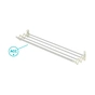 Сушарка для білизни Colombo Soffietto Steel 80 Настінна (SF080) (930505) - зменшене зображення 4