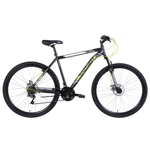 Велосипед Discovery 29" RIDER AM DD рама-19" 2021 Black/Yellow (OPS-DIS-29-111) зображення 1