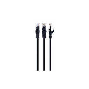 Патч-корд Cablexpert 1.5м UTP cat 6 CCA black (PP6U-1.5M/BK) изображение 1