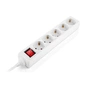 Мережевий фільтр живлення REAL-EL RS-Protect M 1.8m, white (EL122300025) - зменшене зображення 10