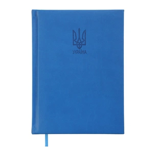 Тижневик Buromax датований 2026 HERALDRY, А5 світло-синій (BM.21128-02) изображение 1