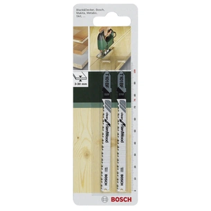 Полотно Bosch по дереву, T 101 BF, 2.7х100мм, 2шт (2.609.256.728) изображение 1
