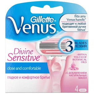 Змінні касети Venus Divine 4 шт (3014260307509) зображення 1