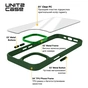 Чохол до мобільного телефона Armorstandart UNIT2 Apple iPhone 15 Green (ARM69968) - зменшене зображення 4