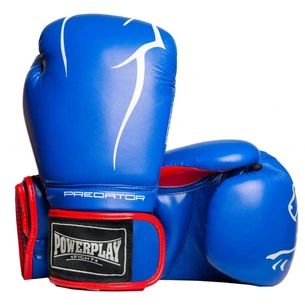 Боксерські рукавички PowerPlay 3018 16oz Blue (PP_3018_16oz_Blue) зображення 1