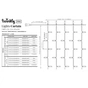 Гірлянда Twinkly Smart LED Pro Curtain RGBW 250, AWG22, IP65, чорний (TWP-CU-CA-05X50SPP-B) - зменшене зображення 10