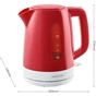 Електрочайник Sencor SWK 1024RD (SWK1024RD) - зменшене зображення 8