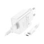 Зарядний пристрій BOROFONE BA74A Aspirer charger set(Micro) White (BA74AMW) - зменшене зображення 4