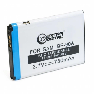 Акумулятор до фото/відео Extradigital Samsung BP90A (DV00DV1382) зображення 1