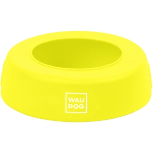 Посуд для собак WAUDOG Silicone Миска-непроливайка 750 мл жовта (50788) зображення 1