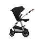 Коляска Lionelo 3 в 1 Amber 3 Black Silver (LO-AMBER BLACK SILVER (3in1)) - зменшене зображення 8
