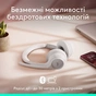 Навушники Logitech Zone 300 Bluetooth Off-White (981-001417) - зменшене зображення 4