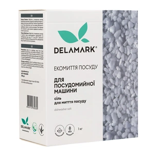 Сіль для посудомийних машин DeLaMark 1 кг (4820152330369) зображення 1