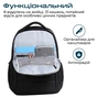 Рюкзак для ноутбука Promate 15.6" Rebel-BP Black (rebel-bp.black) - зменшене зображення 3
