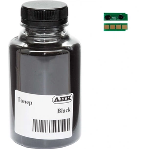 Тонер AHK Pantum P2200/2050/M6500, 90г Black + chip (3203063) зображення 1