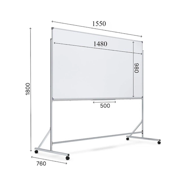 Фліпчарт Sector магнітно-маркерний 150х100 см (MМ-1510) - picture 6