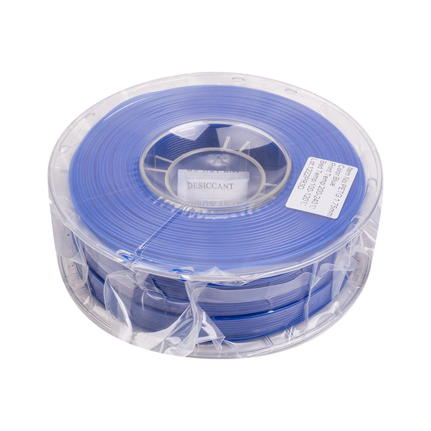 Пластик для 3D-принтера PowerPlant PETG, 1.75 мм, 1kg, blue (PT812912) - изображение 1