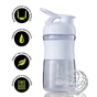 Шейкер спортивний BlenderBottle SportMixer 20oz/590ml White (SM 20oz White) - зменшене зображення 5